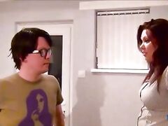 Nerd Pervert Bella Star Cock Sucking